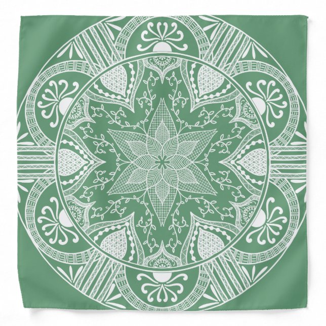 Sage Mandala Bandana (Front)