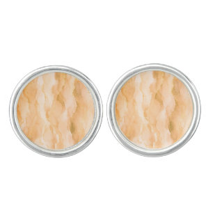 Sage Marble Watercolor Cufflinks