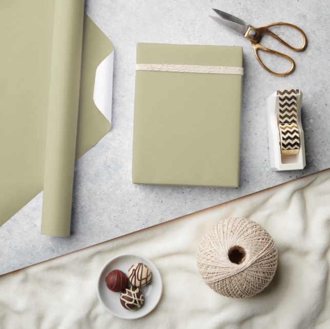 Sage Matte Wrapping Paper (Crafts)