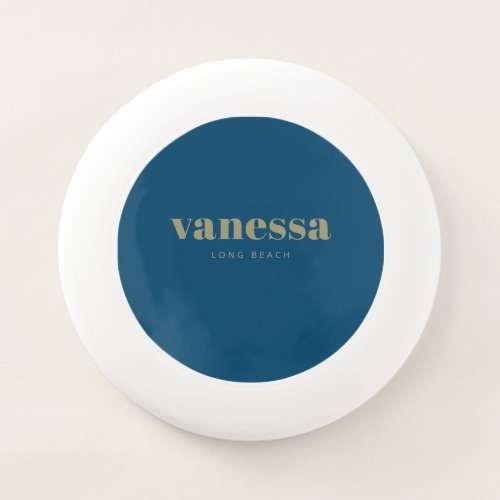 Sage Meadow Reverse Minimal Modern Classic Name Wham-O Frisbee