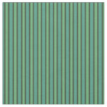 Sage, Mint &amp; Charcoal Vertical Stripes Fabric