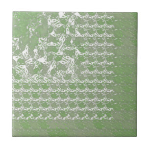 Sage Mosaic 4 Ceramic Tiles Lower Right