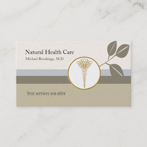 Classic Medicine Elegant Business Card Template