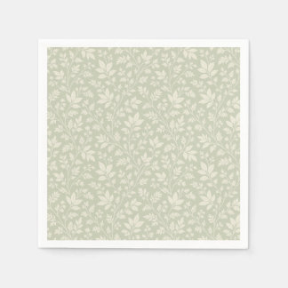 Sage Paper Napkins 