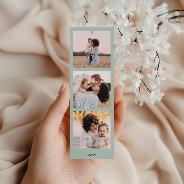 SAGE Personalized 3 Square Photos and text  Bookmarks (Creator Uploaded)