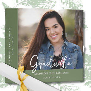 Sage Photo Graduation Photo Binder