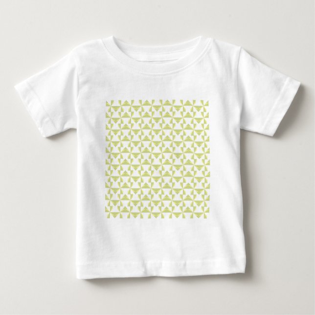Sage Pinwheels Baby T-Shirt (Front)