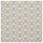 Sage Pinwheels on Plum Purple Fabric