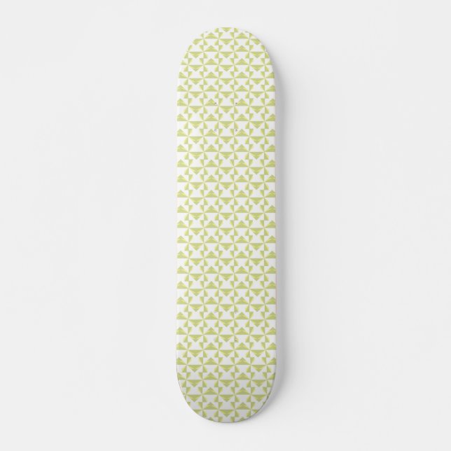 Sage Pinwheels Skateboard Deck (Front)