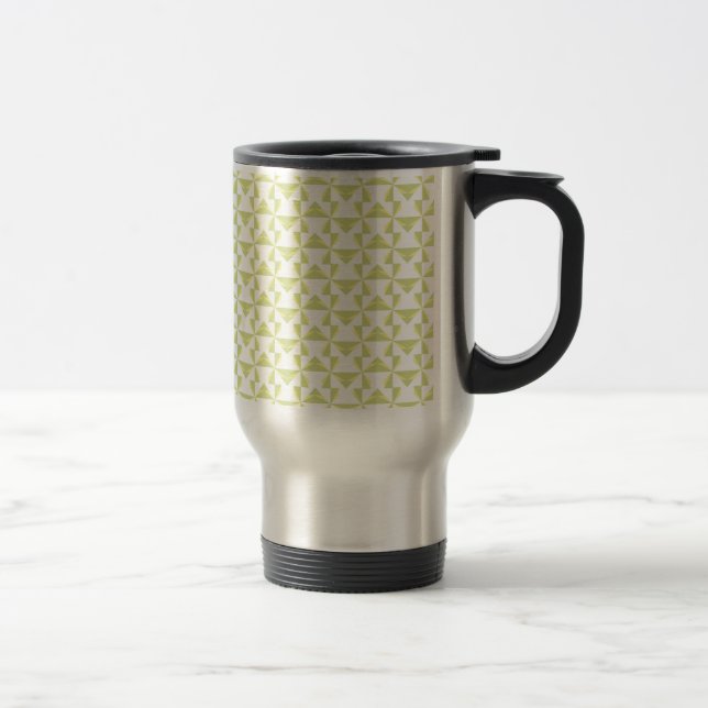 Sage Pinwheels Travel Mug (Right)