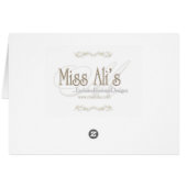 Sage Romance Cards (Back Horizontal)