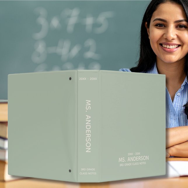 Sage School 3 Ring Binder (Creator Uploaded)
