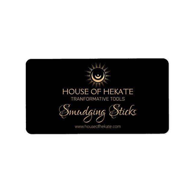 Sage Smudging Stick Labels (Front)