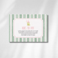 Sage Striped Matcha Bubble Tea Books For Baby