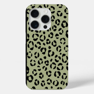 Saged Leopard iPhone 15 Pro Case