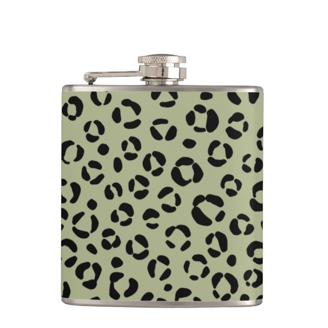 Saged Leopard Flask (Front)