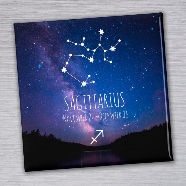 Saggitarius | Personalized Zodiac Constellation Magnet (Creator Uploaded)