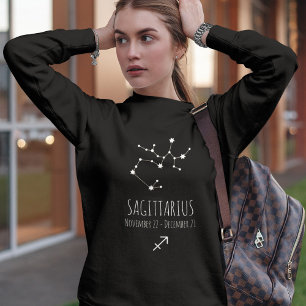 Saggitarius Personalized Zodiac Constellation Sweatshirt