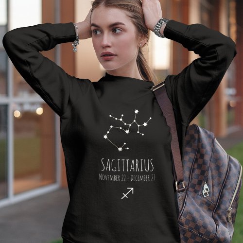 Saggitarius  Personalized Zodiac Constellation Sweatshirt