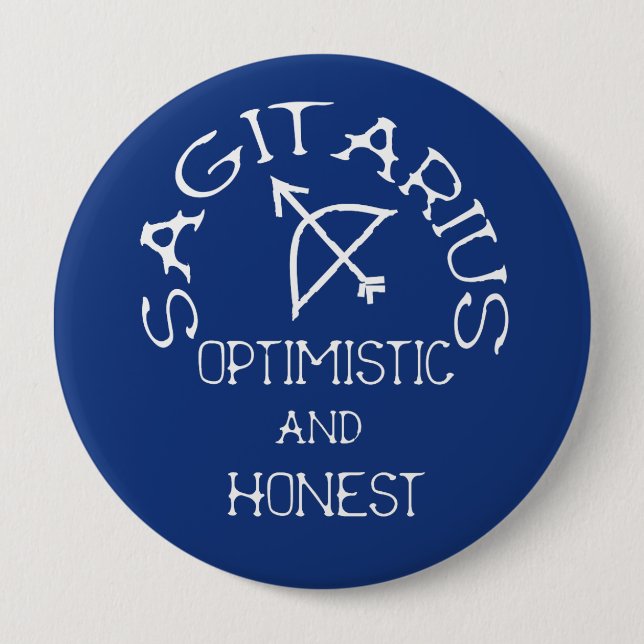 Sagitarius Pinback Button (Front)