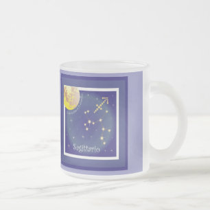 Sagittario 23 novembre al 21 dicembre Tasse Frosted Glass Coffee Mug