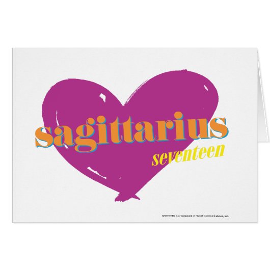 Sagittarius 2 cards (Front Horizontal)