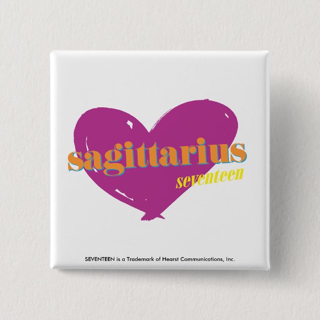Sagittarius 2 pinback button (Front)