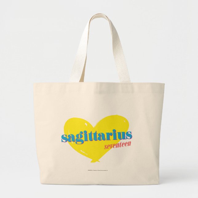 Sagittarius 3 large tote bag (Front)