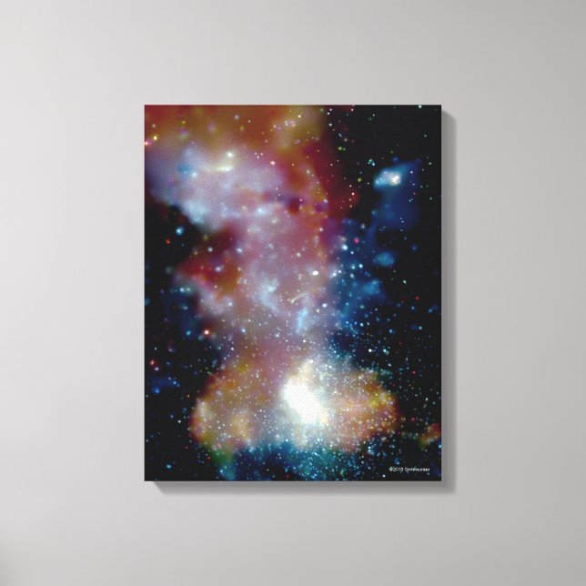Sagittarius A Canvas Print (Front)