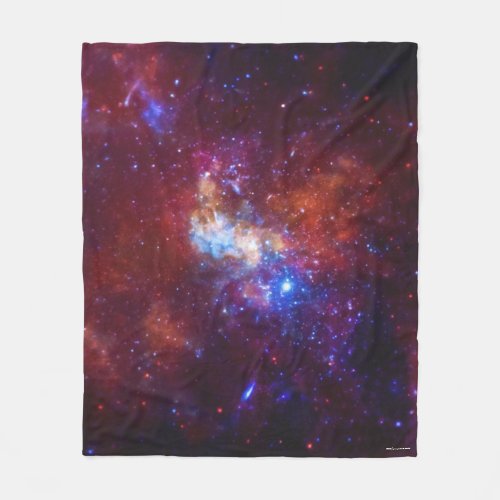 Sagittarius A Milky Way Galaxy Image Fleece Blanket