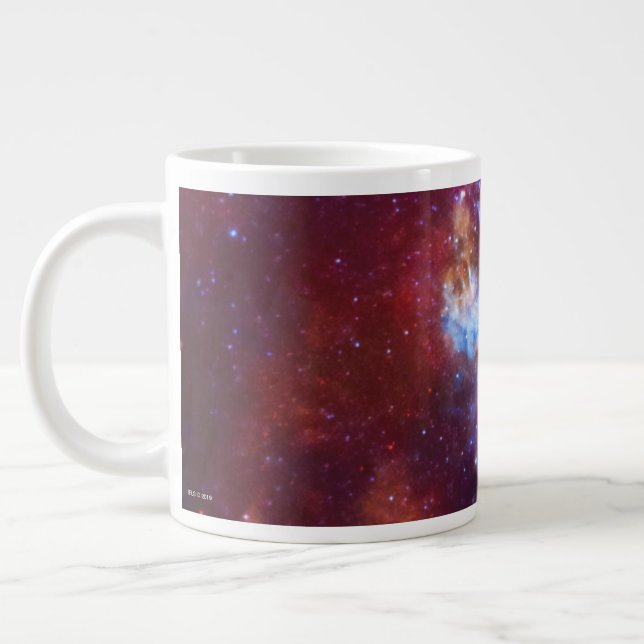 Sagittarius A Milky Way Galaxy Image Giant Coffee Mug (Left)