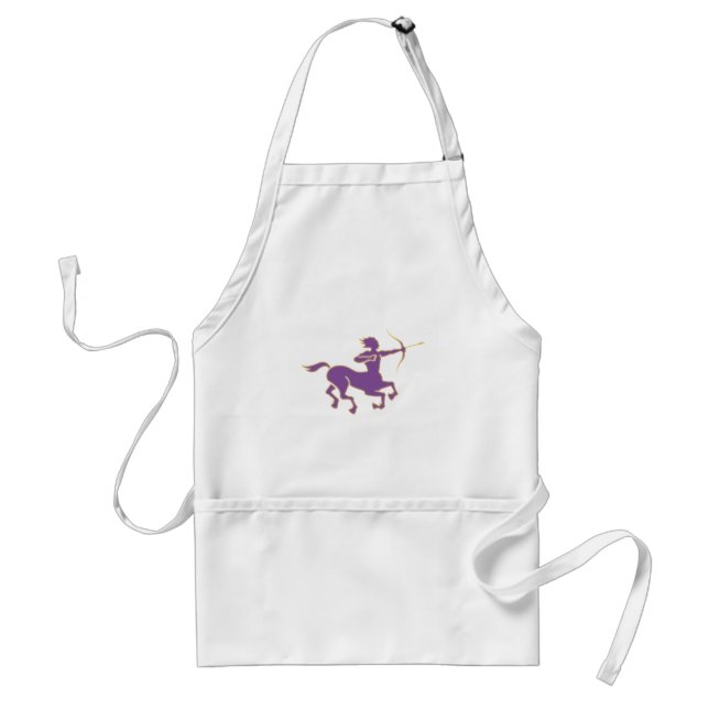Sagittarius Adult Apron (Front)