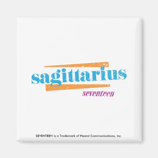 Sagittarius Aqua Magnet (Front)