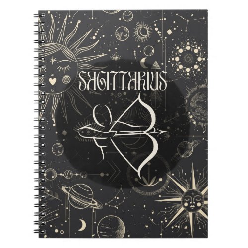 Sagittarius Astrology Notebook