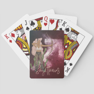 Sagittarius, Astrology, Sign Poker Cards
