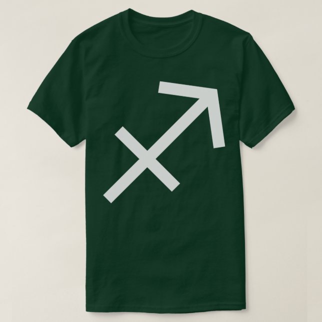 Sagittarius astrology T-Shirt (Design Front)