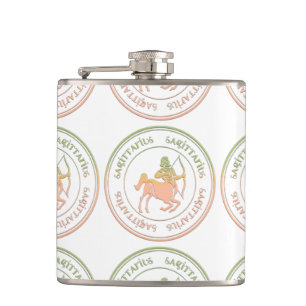 Sagittarius Astrology Zodiac d1 Flask 2