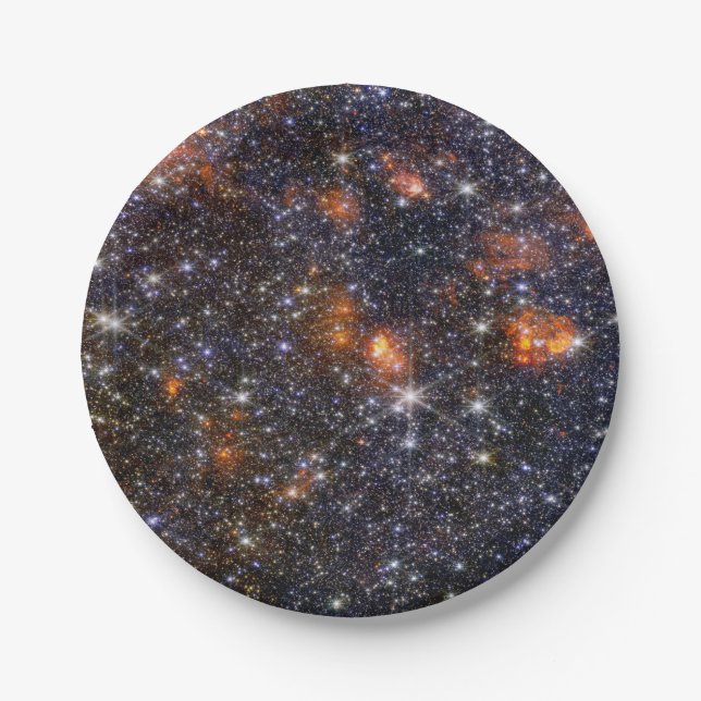 Sagittarius B2 Molecular Cloud Paper Plates (Front)