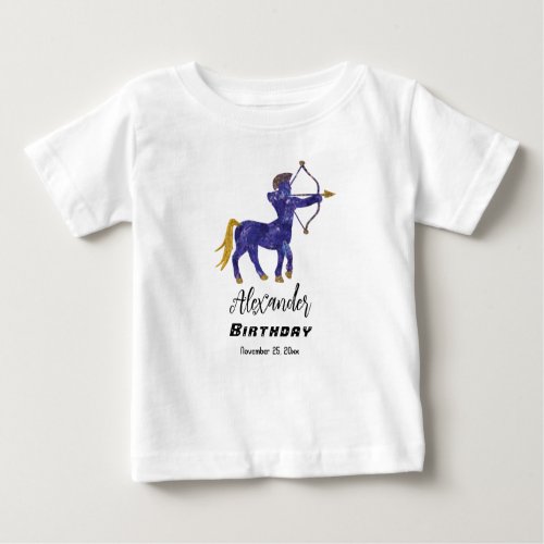 Sagittarius Birthday Guest of Honor Baby T_Shirt