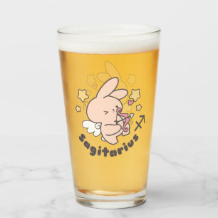 Sagittarius Bunny: Love's Adventurous Archer Glass