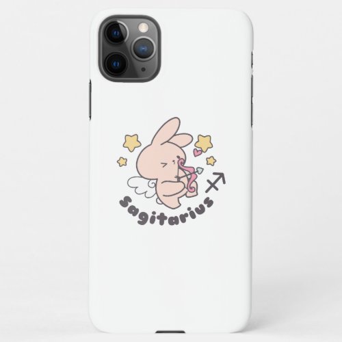 Sagittarius Bunny Loves Adventurous Archer iPhone 11Pro Max Case