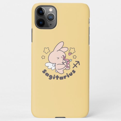 Sagittarius Bunny Loves Adventurous Archer iPhone 11Pro Max Case