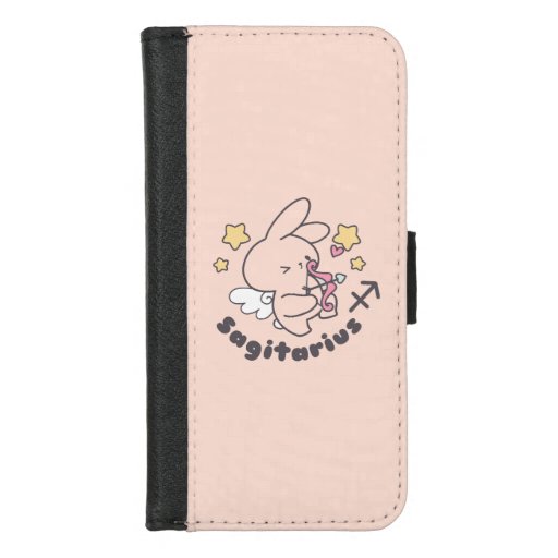Sagittarius Bunny: Love's Adventurous Archer iPhone 8/7 Wallet Case