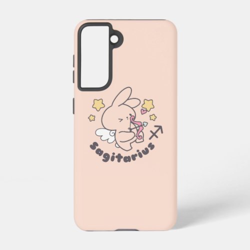 Sagittarius Bunny Loves Adventurous Archer Samsung Galaxy S21 Case