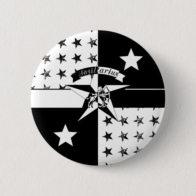 Sagittarius Button (Front)