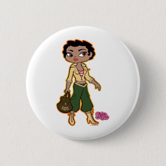 Sagittarius Button (Front)