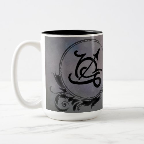 Sagittarius _ Capricorn Cusp of Prophecy Two_Tone Coffee Mug