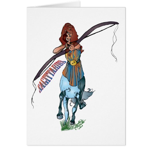 Sagittarius Cards (Front)