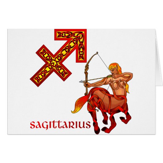 Sagittarius Cards (Front Horizontal)