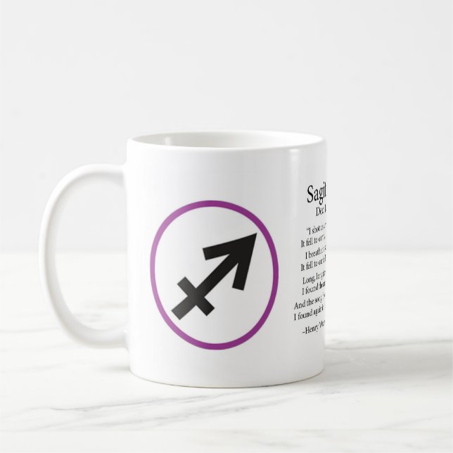 Sagittarius coffee Mug (Left)